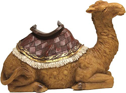 Dekop Krippenfigur Kamel liegend, mittel Höhe ca. 11,5cm passend für 14-17cm Figuren (44635096330)