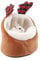PAPIEEED Soft Small Pet Bed, Hamster Nest Pouch Cute Mouse House Hammock Sugar Glider Hideout Cage Accessories, Bedding for Gerbil Degu Golden Bear Hedgehog