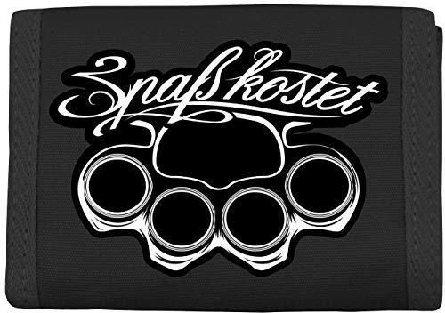 Geldbörse mit Aufnäher Spaß kostet