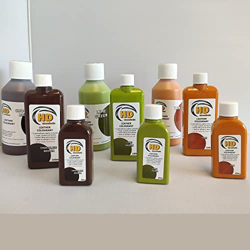 Leather Dye Paint Professional Colourant Shoes Sofas Bags Chairs 50ml 100ml 250ml (Snow White, 50ml)