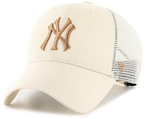 '47 MLB New York Yankees NY Basecap Baseballcap Cap Branson Natural Trucker Kappe