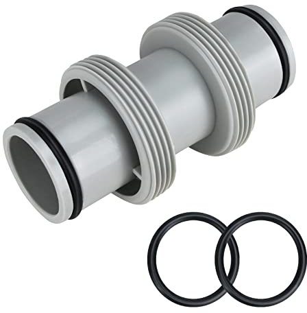 Taixinpower Pool Replacement Dual Split Hose Above Ground Plunger Valve - Shut-Off Valve with Dual Inlets for Easy Pool Fittings and Maintenance (2-Interface 1.5-inch to 1.5-inch)