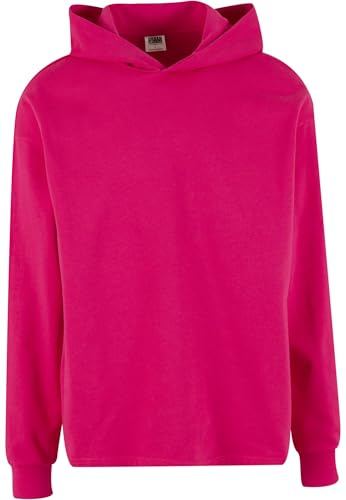 Urban Classics Herren Kapuzenpullover Organic Loose Hoody hibiskuspink 4XL