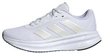 adidas Femme Galaxy 7 Running Shoes Chaussures de Course, Cloud White/Zero Metalic/Core Black, 42 EU