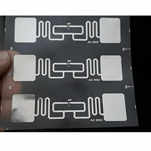 100PCS UHF ISM 915Mhz 9662 RFID Aluminium Wet Inlay Tag Label Antenne Abmessungen: 70 x 19 mm (2,8 '' x 0,7'')