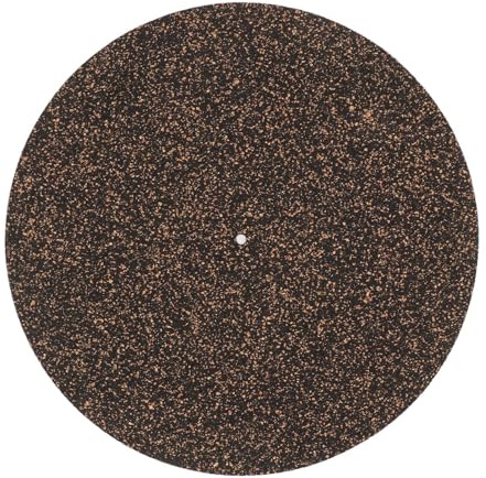 Xcello Premium 4mm Cork Turntable Mat for LP, Antistatic, Slip Resistant, and Durable