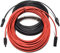 Solarkabel Verlängerungskabel Solarstecker schwarz rot 4-6mm² mit Solarstecker Solarmodule Solar Photovoltaik flexibel UV-beständig (2X 25m 6mm²)