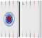 Head Case Designs Offizielle Rangers FC Away 2023/24 Bausatz Leder Brieftaschen Handyhülle Hülle Huelle kompatibel mit Apple iPad Air 2 (2014)