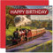 Stuff4 Geburtstagskarte für Zugbegeisterte – Olton Hall Dampfzüge – Happy Birthday Karte für Freunde, Familie, Kollegen, 145 mm x 145 mm, Lokomotive Dampflokomotive Trainspotter Grußkarten