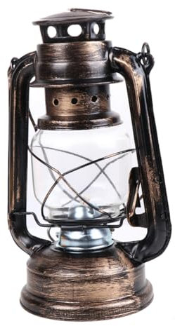 BESPORTBLE Retro-öllampe 24 Cm Kerosin-hängelaterne Stabiles Eisenmaterial für Halloween Camping Bar Gartendekoration