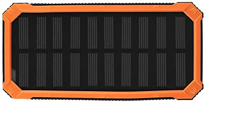 Batterie externe mobile, portable, 20 000 mAh, charge rapide, double USB, boîtier de batterie externe, kit de bricolage (orange)