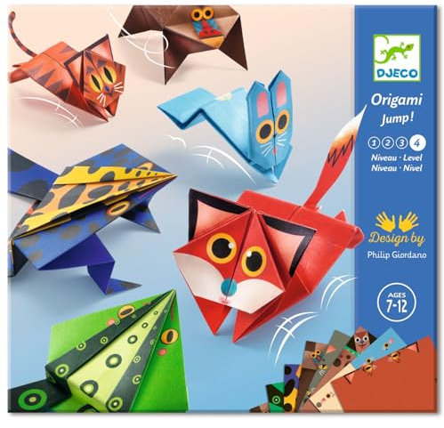 Djeco Origami: Springende Tiere