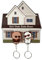 Porte-Clés Mural Adorable, Porte-Clés Couple assorti pour Entrée, Support Magnétique avec Pendentifs pour Sac à Dos et Décor d'Entrée Maison Appartement