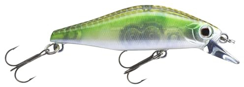 Daiwa TN Wise Minnow 50FS Green Flash Ghost Twitchbait Wobbler