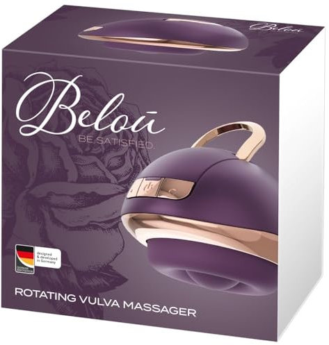 Belou Rotating Vulva Massager Lila