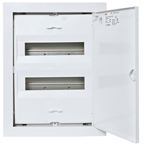 Kleinverteiler, 2-reihig, UP mit Tür