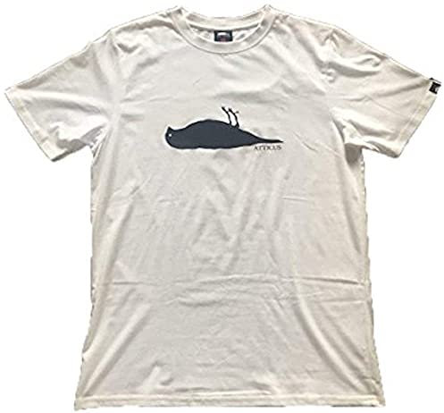ATTICUS - CROW LOGO - OFFIZIELLES HERREN T-SHIRT - Weiß, Small