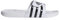 adidas Adissage Slides, Diapositive Unisex-Adulto, Cloud White/Core Black/Cloud White, 37 EU