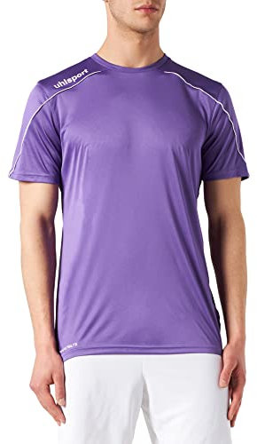 uhlsport Stream 22, Maglia Unisex-Bambini e Ragazzi, Viola/Bianco, 152