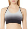 C9 Champion Damen C9 Women's Seamless Dip Dye Cami Bra Sport-BH, Silberstein/Ebenholz, Medium