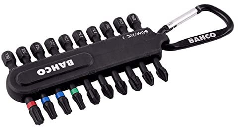 66IM/10C-1 Heavy-Duty Torsion Bit Set, 10 Piece