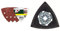Bosch Accessories 2609256956 AVZ93G Plateau Abrasif Delta pour tous les Outils Multifonctionnels PMF