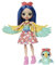 Enchantimals HHB89 - Prita Parakeet (Wellensittich) & Flatter Puppe, Spielzeug für Kinder ab 4 Jahren