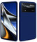 HSP Coque pour Xiaomi Poco X4 Pro 5G [Anti-poussière] étui de Protection en Silicone TPU Premium | Résistant aux Chocs | Protecteur d'écran et de caméra | Housse Ajustement Parfait Mat | Bleu