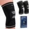 TKWC Knee Brace Compression Sleeve for Men Women, Knee Support for running, weightlifting, BasketBall , Knee Pads for Meniscus Tear, ACL, Arthritis and Knee Pain Relief (Medium)