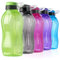 Yeahshion Gourde 1500ML Réutilisable avec Poignée, Bouteille d'Eau Sport 1,5 Litre Portable Etanche sans BPA pour Gym, Camping, Voyages, Travail, Vert