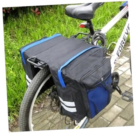 Happyyami Fahrradträgersack Gepäckträgertasche für Motorräder Fahrrad umhängetasche Fahrrad doppeltasche Heimtrainer Fahrrad Fahrradtaschen Fahrradtasche hinten Reiten Sitzsack