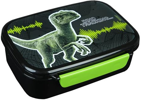 Scooli - Fiambrera Jurassic World - Con inserto extraíble - Sandwichera Escuela - Fiambrera de plástico sin BPA, JUSP9903