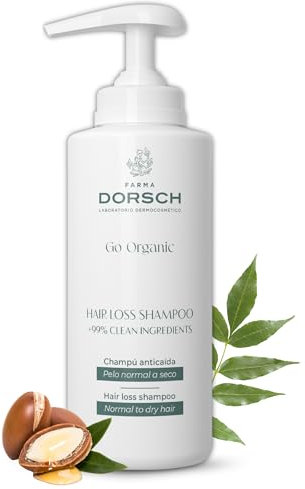 Farma Dorsch – Hair Loss Shampoo Go Organic | Anti-Haarausfall Shampoo für normales bis trockenes Haar