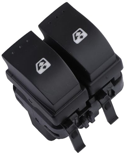 YAOPEI Bouton Leve Vitre pour Megane 2 Espace 4 Laguna 2 Grand Scenic Trafic Primastar Vivaro A 8200315034 Avant Gauche Côté Conducteur