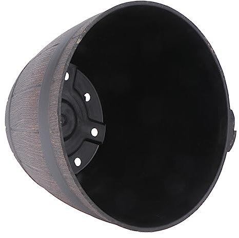 Milisten Pots De Fleurs Résine Imitation Rattan Grand Modèle pour Décoration De Jardin Et Bonsai pour Événements Et Extérieur