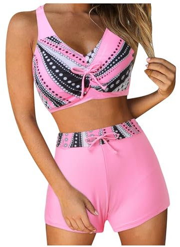 Girls Shorts Swimming Costume Bikini Shorts Black Boiler Suit Sports Bikini Women Swimwear Swimming Costume Women Plus Size Maternity Swimsuit tan Through Set Women's
