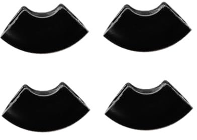 Uonlytech Lot de 4 Protecteurs de Pieds en Épingle à Cheveux en Silicone Embouts de en Plastique pour Pieds en Épingle à Cheveux Installation Facile pour Le Sol