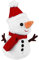 CHILDWEET Luxuriöses Plüsch-schneemann-weihnachtsspielzeug Weiche Weihnachts-schneemann-Puppe Entzückender Weihnachtsmann-schneemann Zur Weihnachtsfeier