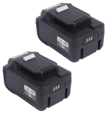 WVGFAUXA Lot De 2 Batteries Lithium-ION De Remplacement 5 Ah/2,5 Ah, Compatibles avec Ferrex, Outils De Jardinage sans Fil for Outils À Énergie Active