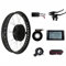 Elektrisches Schnee Fat Reifen Hinterrad,Fat Tire-Rad, 72V5000W-Motor, Geschwindigkeit 80Km/H,175Mm-Nabe Mit Smart Controller Und Drehgasgriff Für Offroad Und All-Terrain Fahrten 24in,72V/5000W