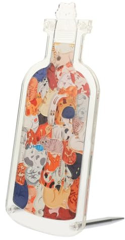 Abaodam Drifting Bottle Puzzle Craft Home Decor Boys and Girls Puzzle Toy Drift Bottle