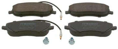 Bosch BP930 - Brake Pads Car Front Axle - 1 Set of 4 Pads | Bosch Quality - Reduced Noise and Dust - ECE-R90 Certified - Copper-Free