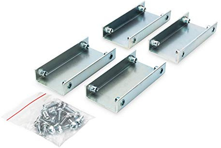 DIGITUS Anreihverbinder Set für Netzwerk- & Serverschränke - 4 Stück - Montage-Material - Für Unique & Dynamic Basic Standschränke