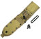 ESEE Model 5 Model 6 Laser Strike Esee-5 Esee-6 Knives Molle Back Khaki, Schwarz