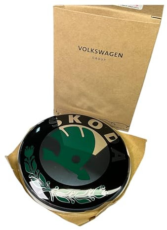 Skoda Original Skoda Logo Emblem für Schrägheck 5L0853621 MEL