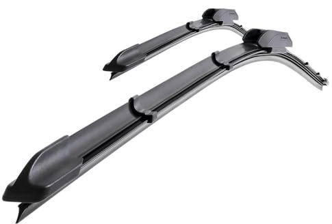Mossa Vordere Scheibenwischer kompatibel mit Subaru XV (08.2011-11.2017) - flache Wischerblätter. Wischerblätter - Set für Frontscheibe (Fahrer- + Beifahrerseite) (650 mm / 410 mm)