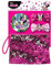Set Minnie Maus Disney Spiegel, 2 Haarspangen, Tasche mit Paaren drehbar, WD20483