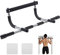 ALLY PEAKS Barre de traction en tuyau d'acier épais super robuste avec cadre en acier supérieur | Force de préhension multiple pour porte | Barre de traction intérieure portable pour salle de sport à