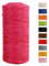 JeogYong Ficelle Jute 2mm x 100m Ficelle de Jardin Cordelette Jute Corde Naturel Chanvre Ficelles de Jardinage pour Emballage de Décoration Cadeau, Bricolage d'art Créatif, Mariage (Rose Rouge)