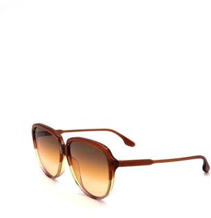 Victoria Beckham Unisex VB618S 44811 Sonnenbrille, 241 Caramel/Yellow/Pink, 60